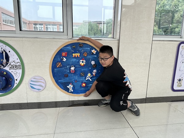 新桥中心小学：“做数学，玩数学”之“圆”来数学那么美