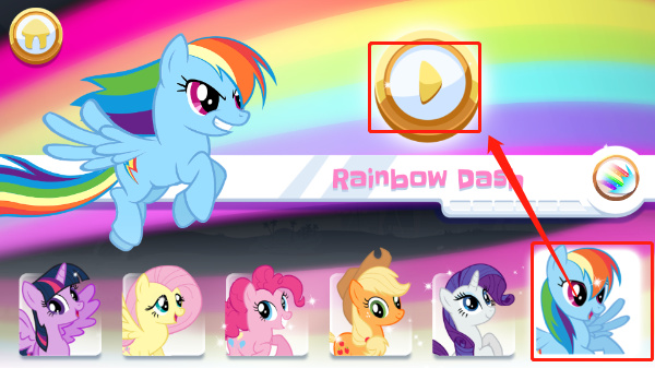 小马宝莉游戏专题_小马宝莉彩虹跑将角色解锁攻略_小马宝莉彩虹跑将跑酷游戏