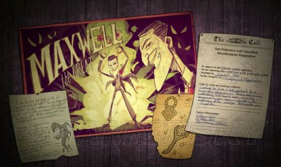 饥荒剧情解析_威尔逊与麦斯威尔人物设定分析_饥荒游戏专题