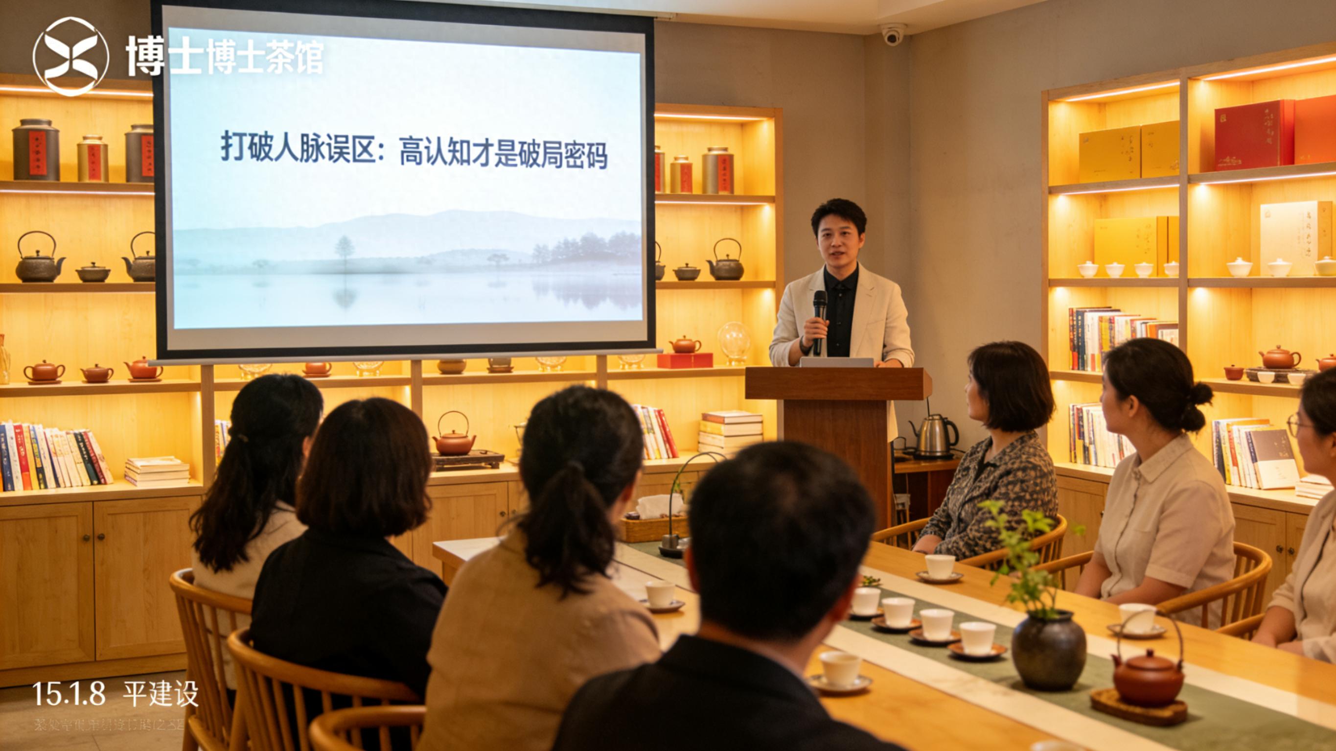 pg下载 博士茶馆慕荷老师分享：打破人脉误区：高认知才是破局密码