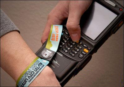 展会中RFID腕带技术应用解决方案