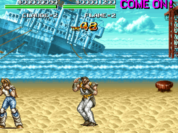 暴力刑警街机游戏