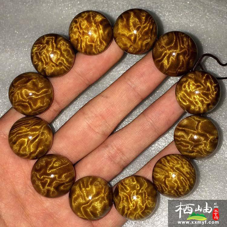 pg下载通道 金丝楠木手串龙胆纹