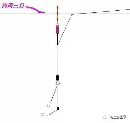 秋冬季节双坠线组调漂_冬季双坠七星漂调漂法_鱼钩挂红虫调漂