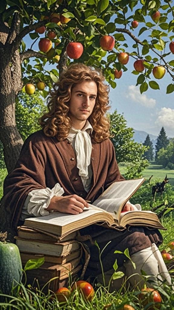 牛顿力学三大运动定律重要性_艾萨克牛顿苹果落地故事真相_牛顿第一定律生活应用