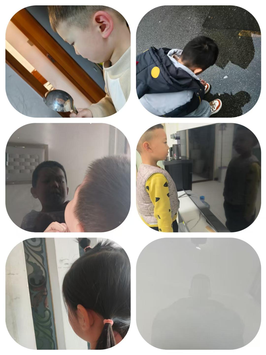 幼儿园游戏专题总结_幼儿园镜子科学探究活动_幼儿观察镜子成像规律